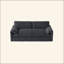 Grand canapé-lit 66 po, canapé-lit convertible 3-en-1 avec rangement latéral, causeuse multifonctionnelle en velours pour le salon, la chambre à coucher, un appartement, un bureau
