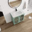 Meuble-lavabo simple 30 po avec comptoir en céramique-1845365900