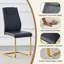 Ensemble de salle à manger rectangulaire pour 6 personnes, 6 chaises en similicuir de luxe-731178985-731178984