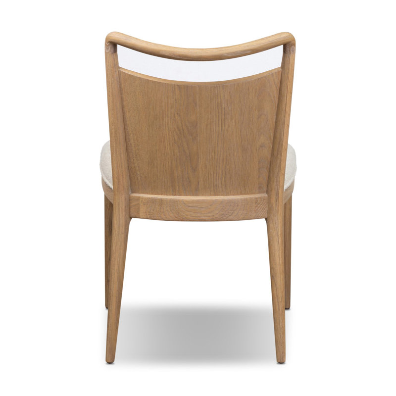 Jessen Dining Chair-Gibson Black, Polyester Blend; Linen, Charter Oatmeal