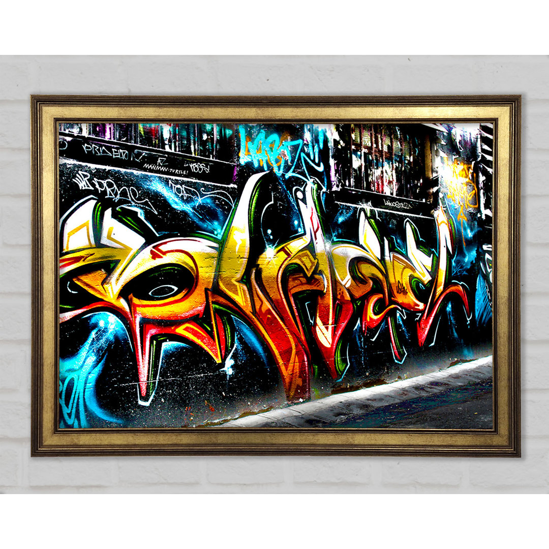 Graffiti Abstrakte Kunst - Druck