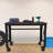 Solid Wood Top Metal Base Desk Shell-50223316