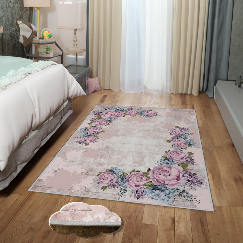 Tapis rectangulaire rectangulaire 4 pi x 6 pi Jaryd
