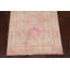 Tapis de couloir corail en laine noué à la main de conception unique 2 pi 9 po x 12 pi 6 po New Age