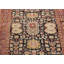 Petit tapis Sivas turc noir anthracite