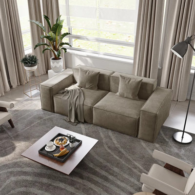 Canapé modulaire surdimensionné  