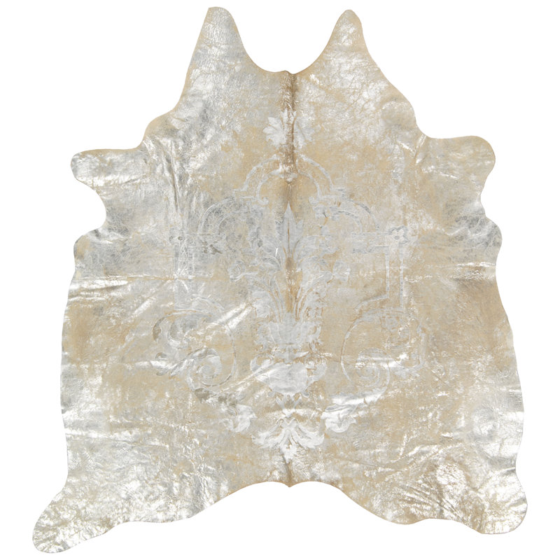 Gorvel Cowhide Abstract Indoor Rug