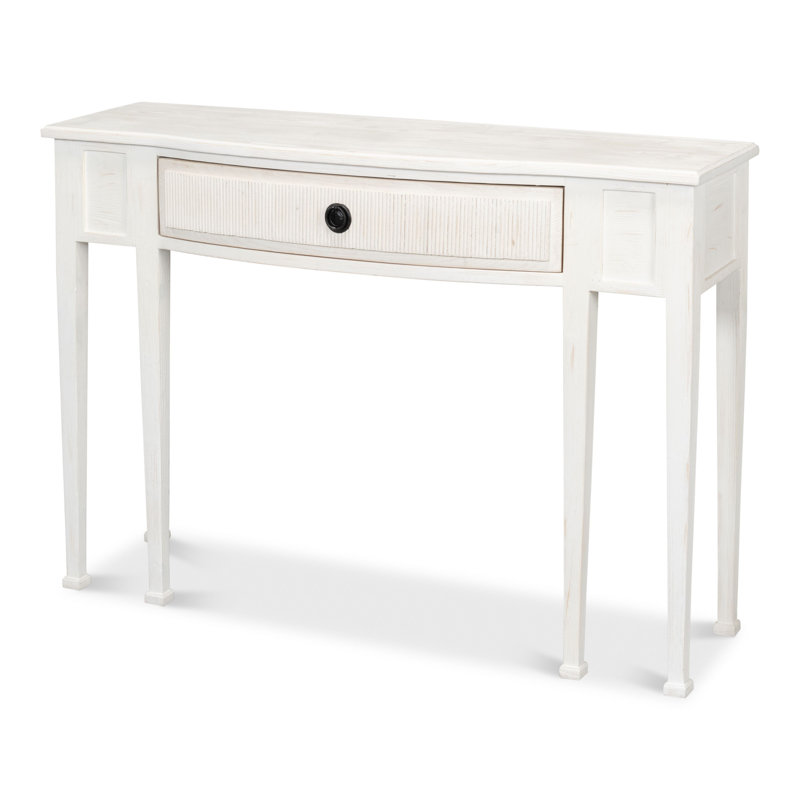 Console Madora, pavillon blanc, Blanc traditionnel