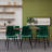 Kaydnce Upholstered Side Chair, Scoop-Back Curved Backrest, Foam Padded Seat w/Slim Legs-2024313377-2024313388