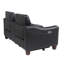 Causeuse Goldenray Power Console - noir