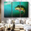 «Peacock Bass» sur toile-282772457