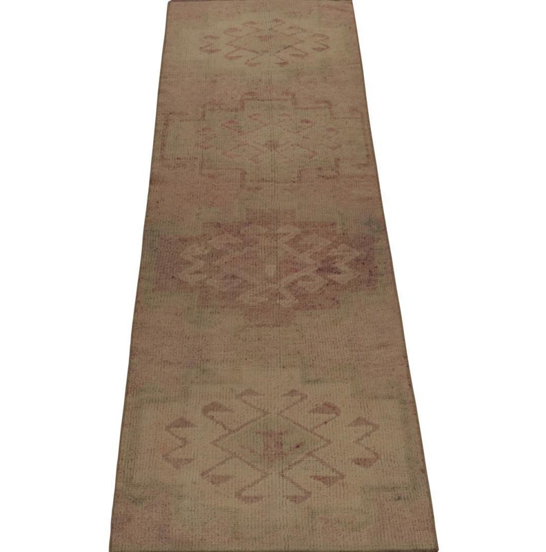 One-of-a-Kind 3'10" X 10'3" Hand Knotted Area Rug