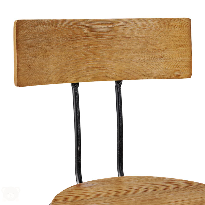Oswalt Swivel Adjustable Height Counter Stool with Metal Frame