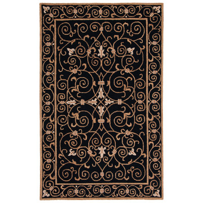 Brayton Hand Hooked Wool Oriental Rug
