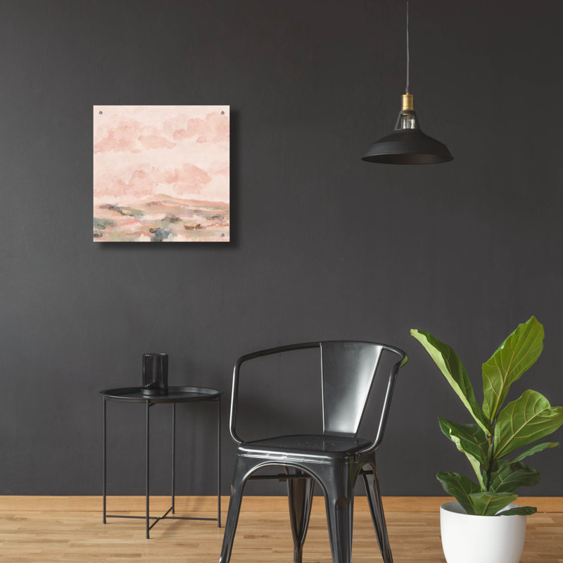 «Sonoran Skies» par Ashley Bradley, art mural en verre acrylique, H 24 po x l 24 po x P 0,2 po