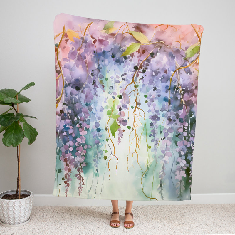 Throw Blanket, 51" W x 60" L