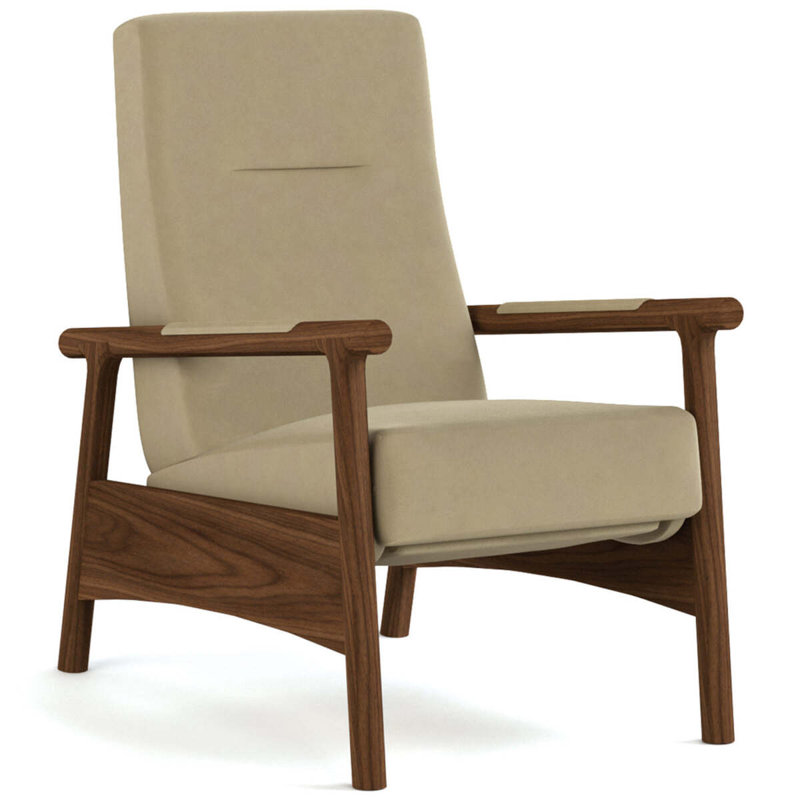 Walnut Grove Recliner, Fiona Camel