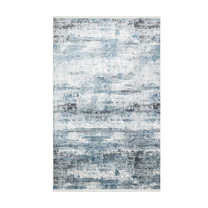Tapis de couloir luxueux, 3,3 x 9,8 pi | 100% viscose / polyester, hauteur des poils de 0,2 po, 1950 g / m² | Tissé à la machine avec 864 000 points de fil | Facile à nettoyer avec l'aspirateur et le détachant | Design élégant pour n'importe quel vestibule
