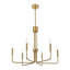 Lustre classique à 6 lumières de style bougie-1816590323