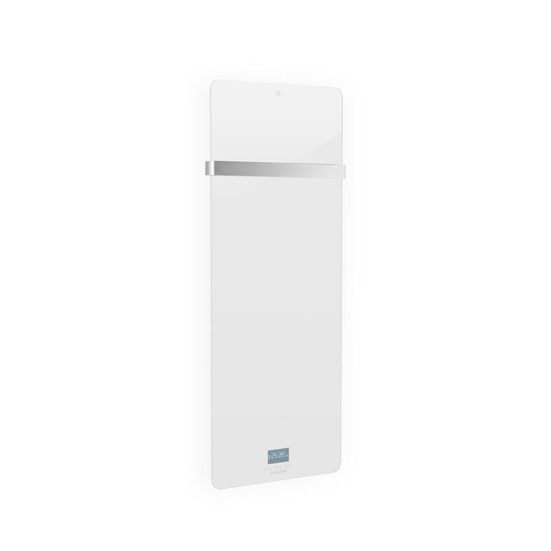 Klarstein Hot Spot 850 Watt Electric Panel Space Heater with Adjustable Thermostat, White