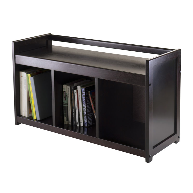 Vickers Storage Bench, Espresso / Beige