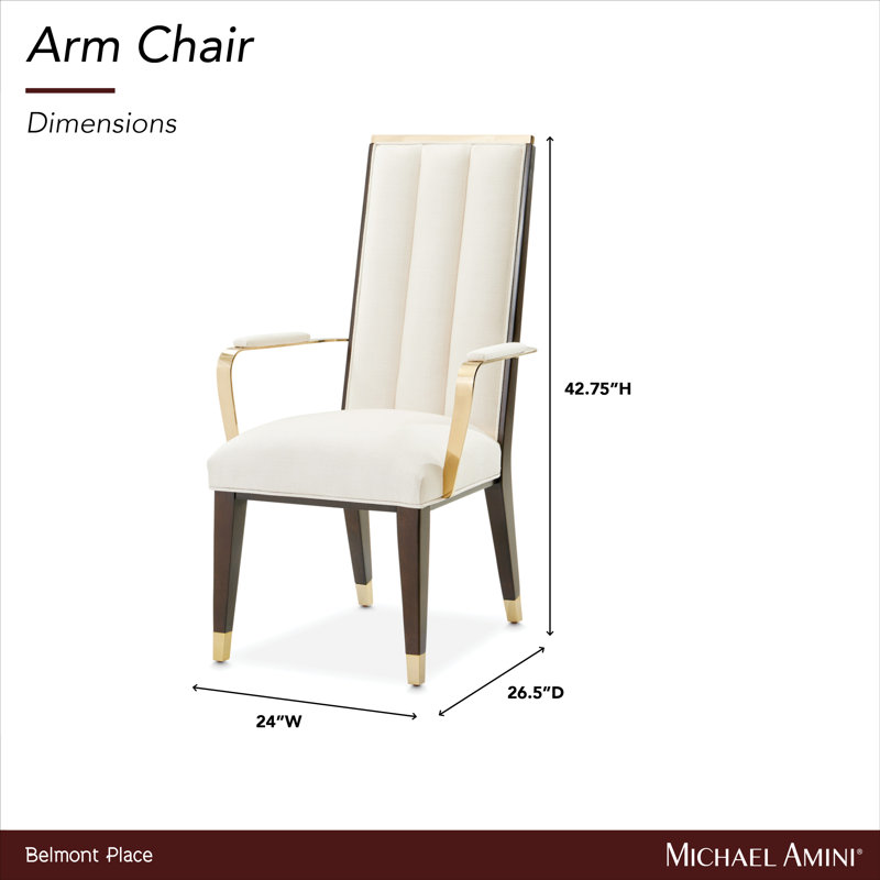 Belmont Place Upholstered Arm Chair
