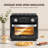 Compact Air Fryer Toaster Oven