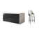 72" Modern Kitchen Islands And Counter Stools Sets With Ample Storage Space