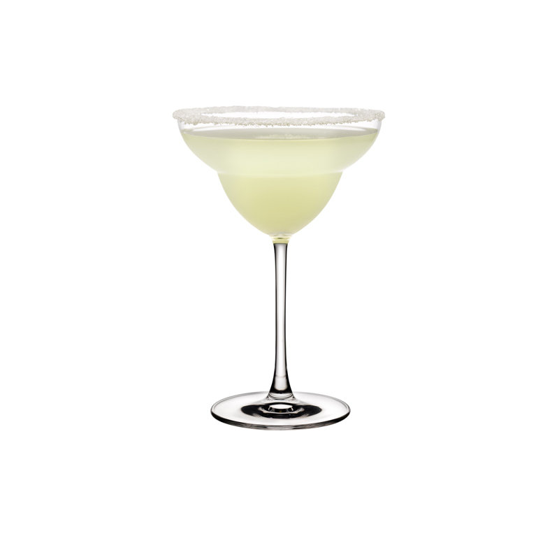 Vintage Crystal Margarita Glass