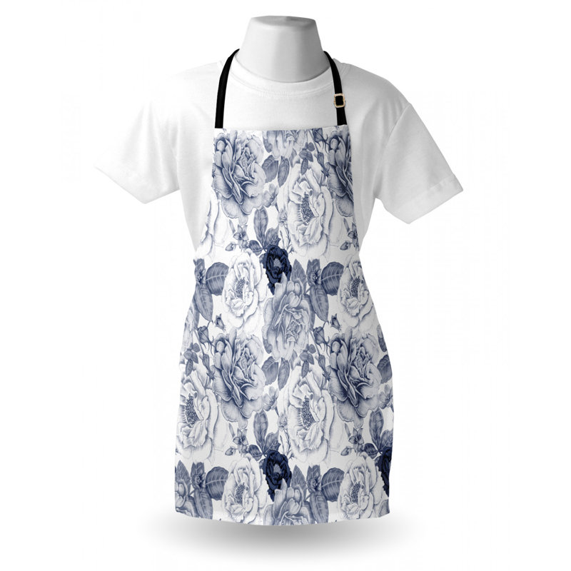 Floral Bib Apron