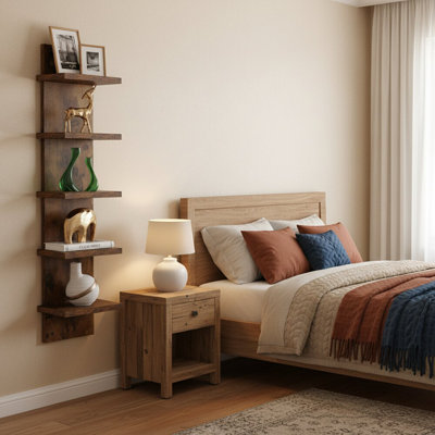 5 Piece Floating Shelf