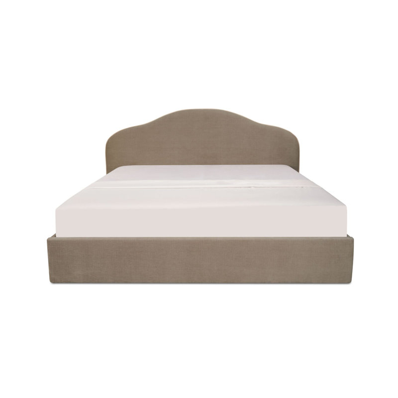 Maggie King Storage Bed Cream, Cream, King