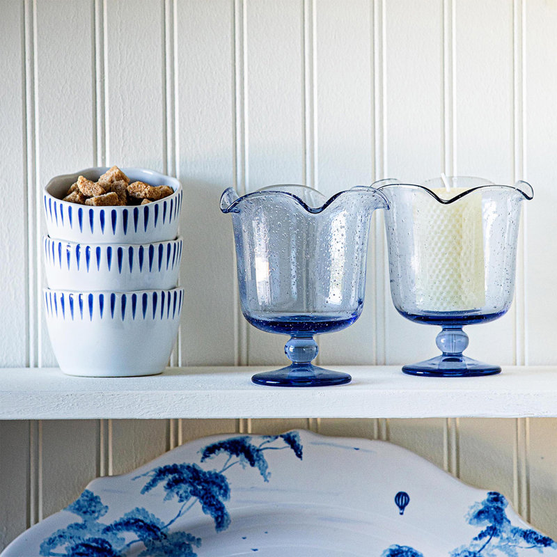Provence 5.5" Hurricane, Chambray