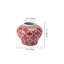 Vase en céramique rouge 7,1 "Ginger |