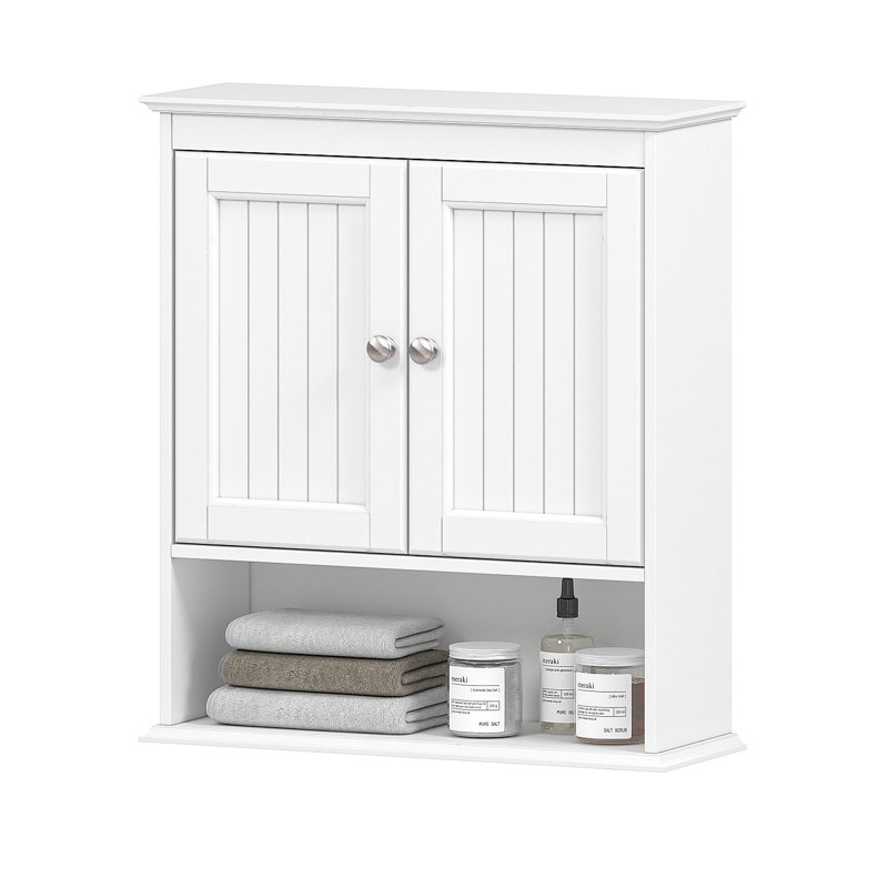 Cloughmills Bathroom Cabinet, White