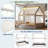 Upholstered Daybed With Led Light Strips-1949895468