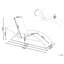 Larralde 170cm Long Reclining Single Chaise