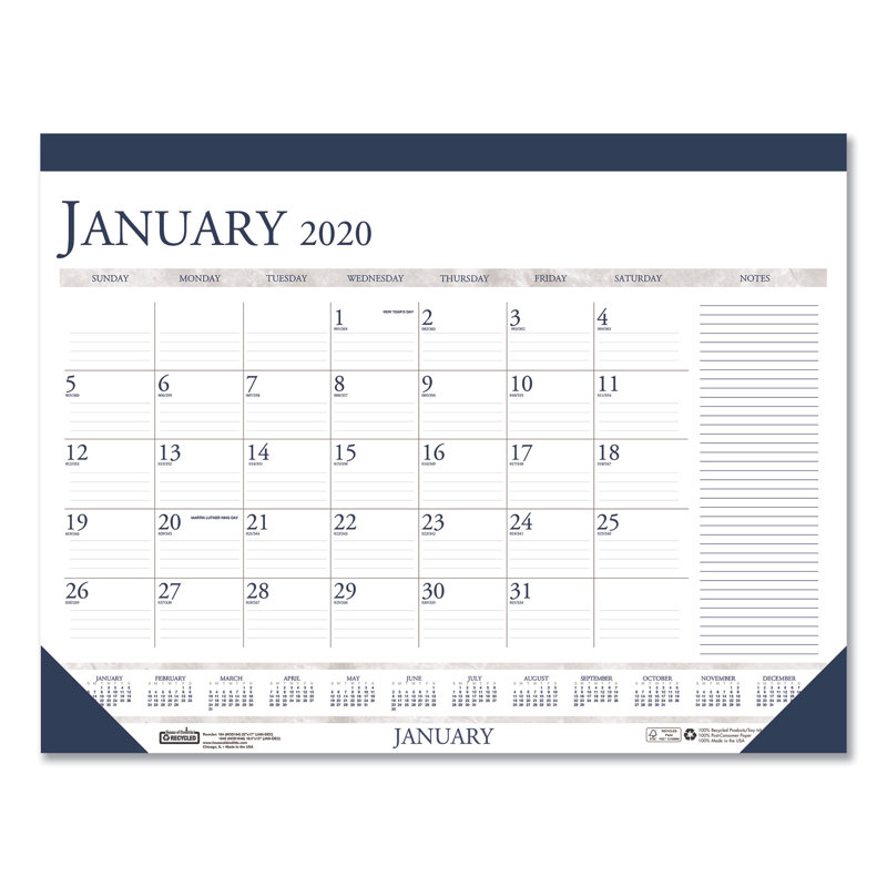 Tiffin Paper Desk Pad