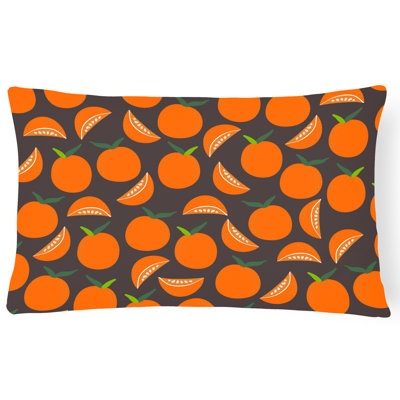 Oranges sur coussin lombaire