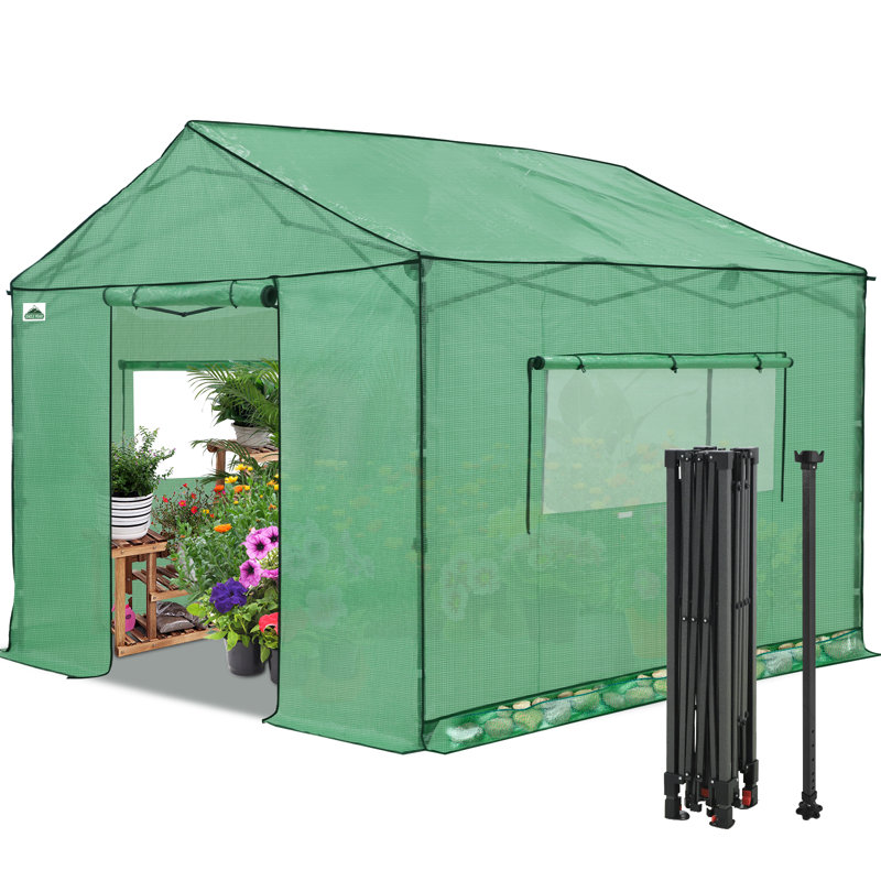 Serre 10 po 10 po, Green