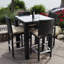 Ibiza Outdoor 5 - Piece Bar Height Dining Set with Cushions