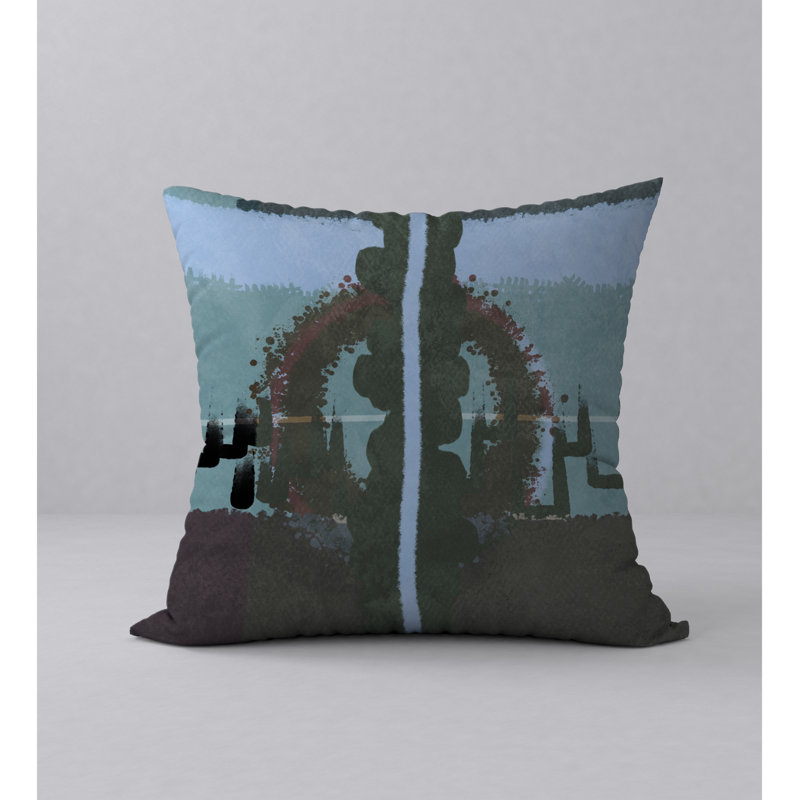 Reversible Throw Pillow, 20" x 20"