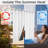 Oakridge Blackout Soundproof Linen Textured Curtain Single Panel-840285204-840285202