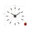 Horloge murale noire