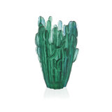 Emilio Robba Handmade Crystal Table Vase