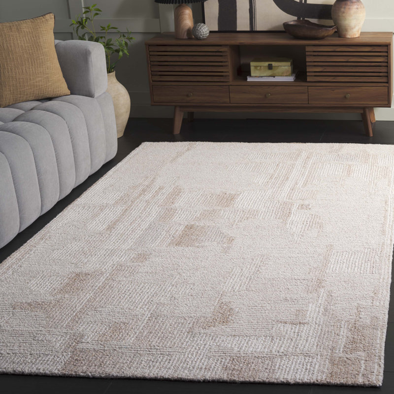 Tapis d'intérieur en laine touffeté à la main Harvest, Rectangulaire 3 pi x 5 pi