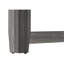 Grey Laminate Console For Apartments - Narrow Accent Table With Modern Style Contemporary In Ideal Entryway, Living Room Element