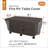 Arlmont & Co. Khalil 30'' W x 42'' D Fire Pit Cover
