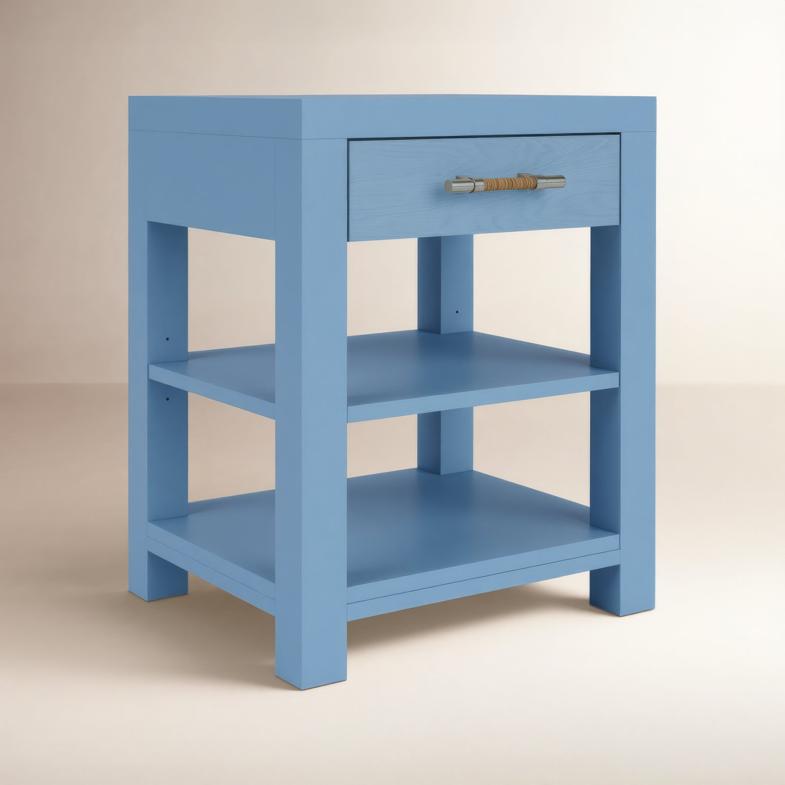 Lana 1 - Drawer Nightstand, Blue