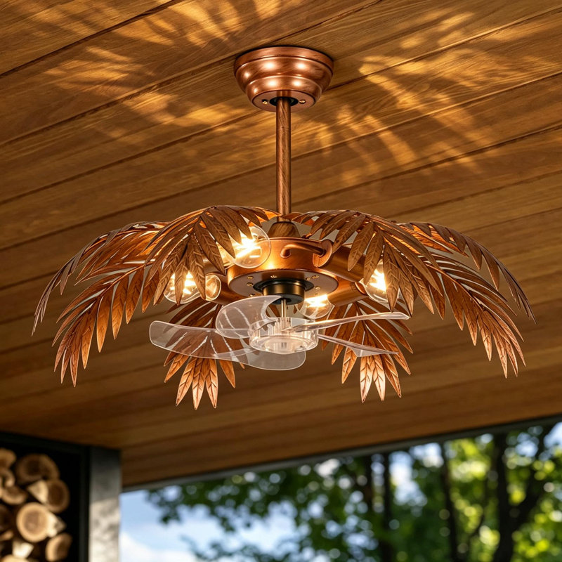 Ventilateur de plafond de ferme de 24,8 po avec fandelier